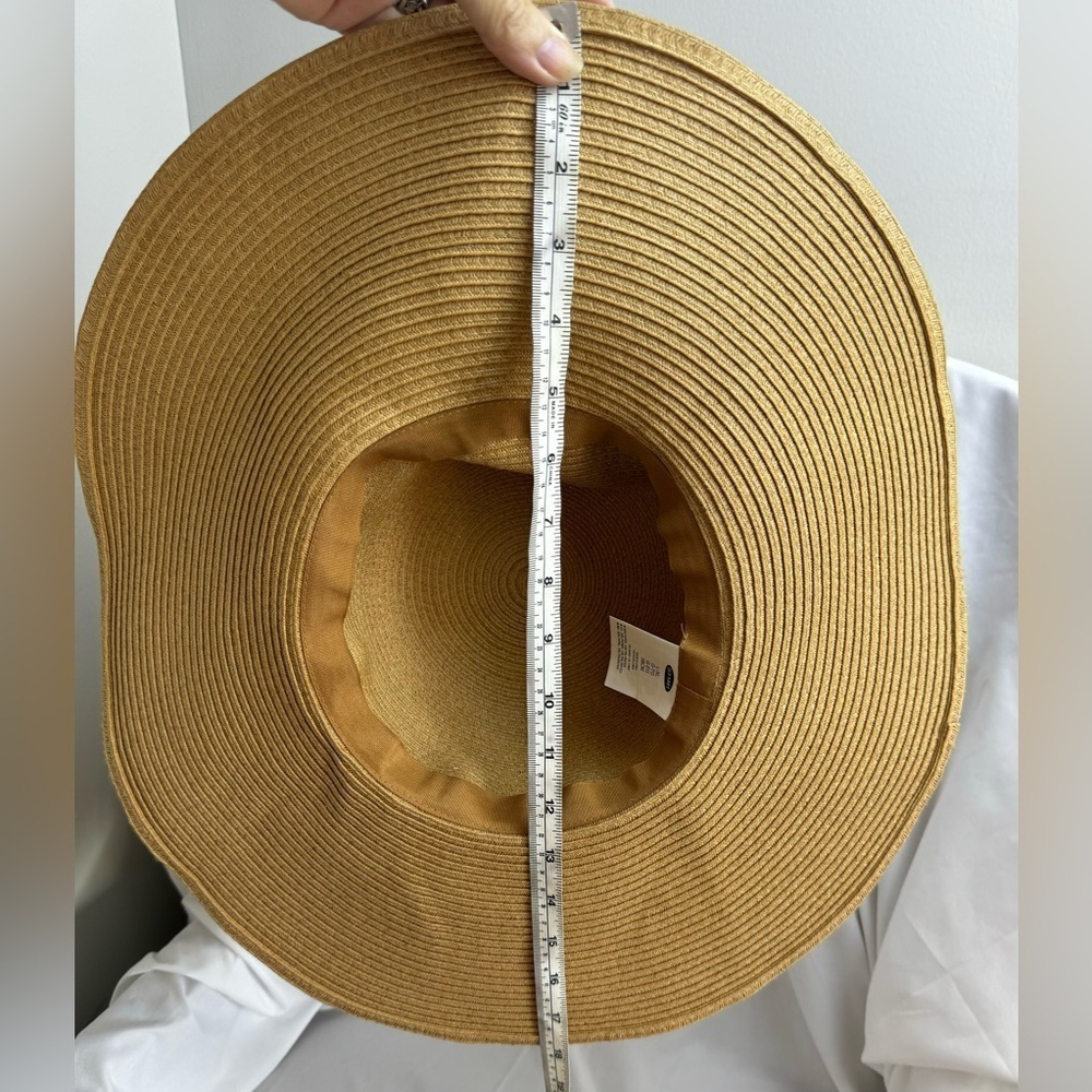 Old Navy Wide Brimmed Tan Floppy Hat L/XL - Picture 6 of 8